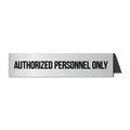 Laser Engraved Authorized Personnel Only Signs