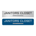 ADA Braille Janitor Closet Sign and Office Signs
