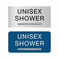 Sign for Unisex Shower