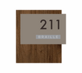 Room Number Sign ADA Braille -
