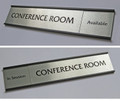 sliding conference room signs & employee signage