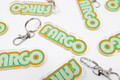 Fun Fargo Keychain with Flame Polished Edge