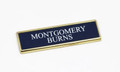 Engraved Name Badge and Free Holder