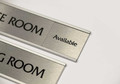 Replacement Frame & Back Channel for Conference Room Sign/Employee Signs