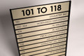 Office and Lobby Directory Signs