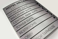 Curved Tenant Business Directory Sign