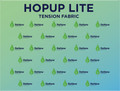 Hopup Lite 10ft Straight Full Height Tension Fabric Display