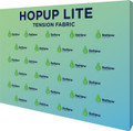 Hopup Lite 10ft Straight Full Height Tension Fabric Display