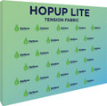 Hopup Lite 10ft Straight Full Height Tension Fabric Display