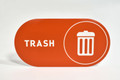 Acrylic Trash Signs with Graphic