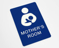 MOTHERS ROOM Sign - ADA Braille