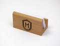 Engraved Maple Wood Business Card Holder