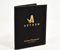 Leatherette Mini Portfolio with Logo