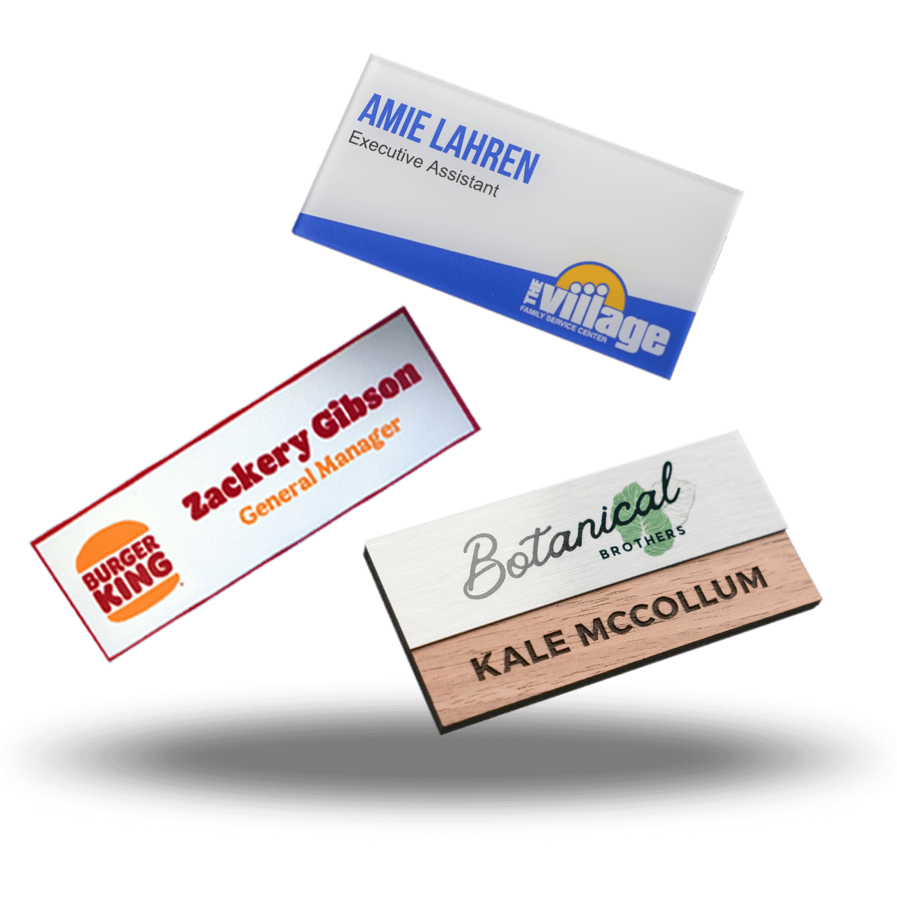 Create Professional Office Signage with Magnetic Nameplate Holders