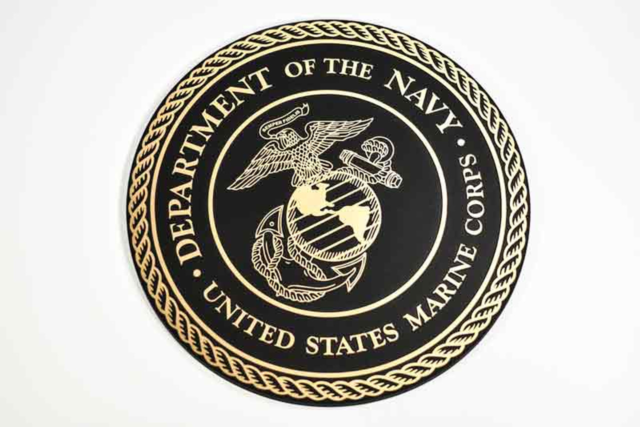 Army Plaques, Navy Emblems, Marines Wall Plaques