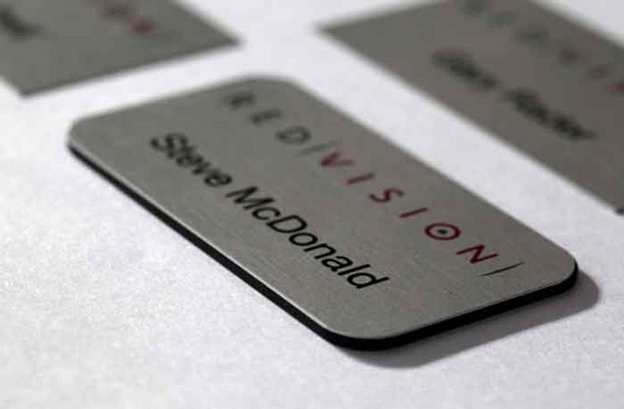 Metal Name Tags  No Minimum Order - Name Badges International