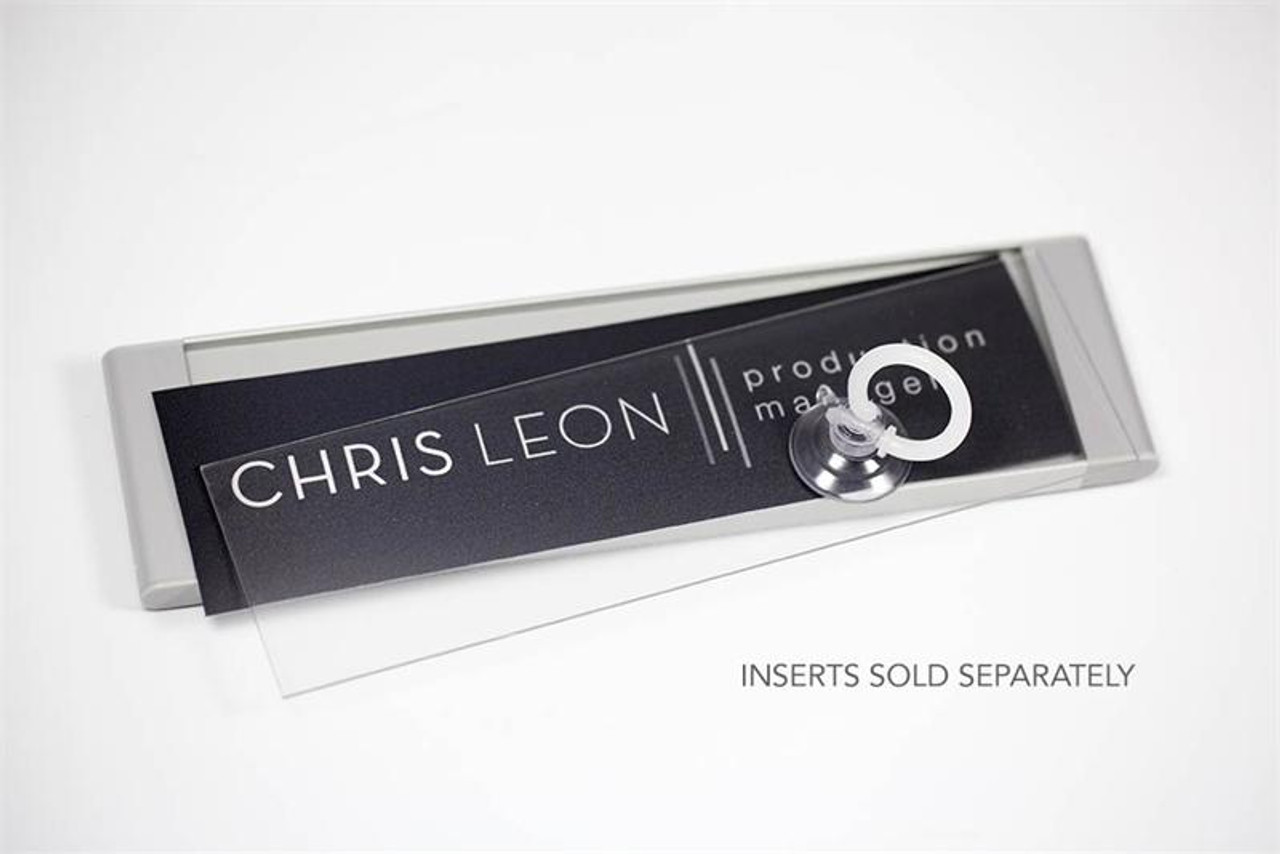 Wall Signs with Removable Lens | Door Signs with Custom Insert