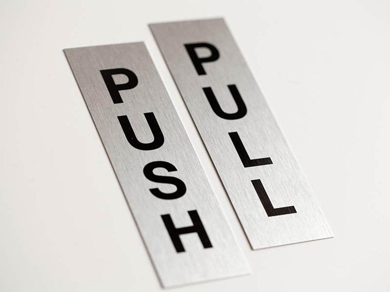 Push-Pull Door Signs