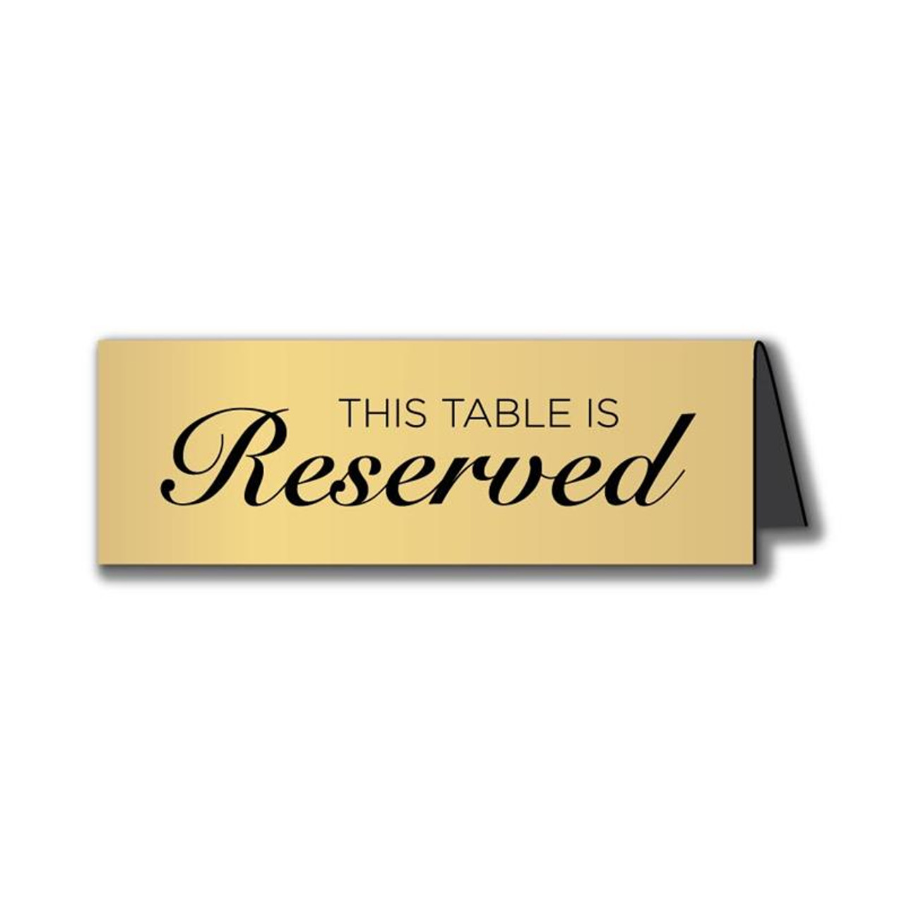 reserved sign