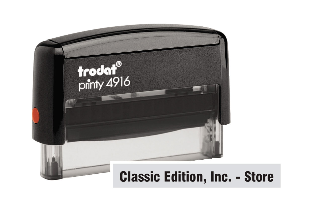 Trodat Printy 4913 Signature Stamp