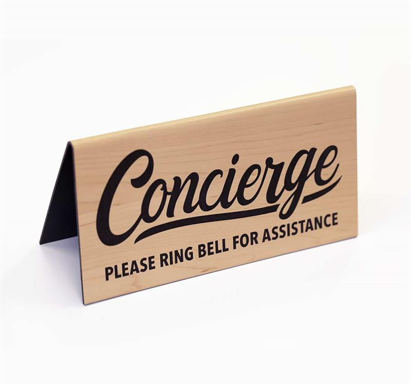 Concierge Signs | Please Ring Bell for Assistance