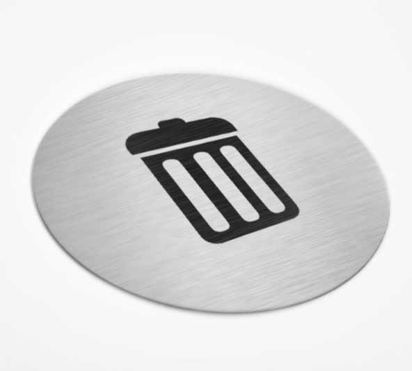 Office Recycling Signs | Trash, Paper, Recycling, Compost