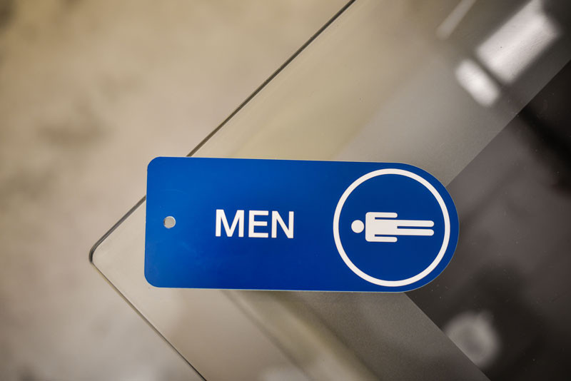 Restroom Key Chains Laser Engraved Bathroom Key Tags