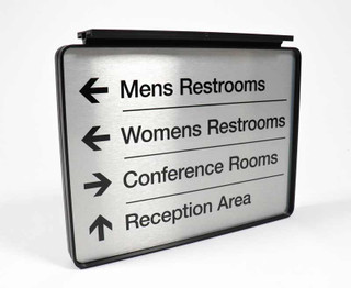 Directional Arrow Wayfinding Signs - Office Sign Company