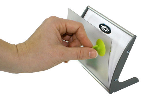 Curved Sign Frames with Grey or Black End Caps