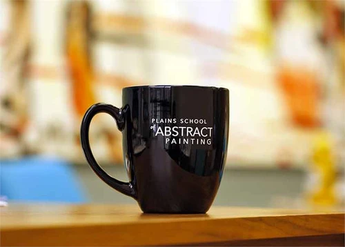 Coffee Mug Bistro with logo or custom text laser engraved