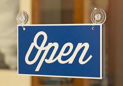 Open Closed Signs in Full Color | Open Closed Signs