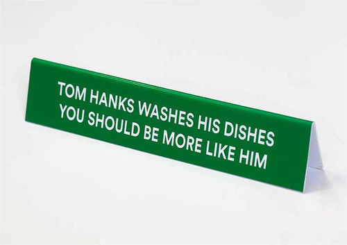 Funny Wash Dishes Sign