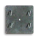 Partition pins steel mounting