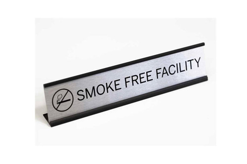Smoke Free Facility Counter and Lobby Signs