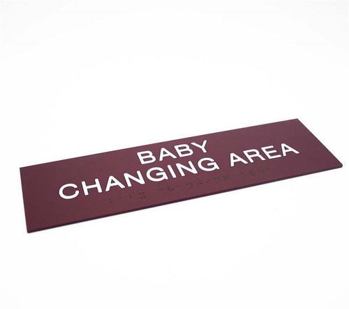 ADA Baby Changing Area Signs