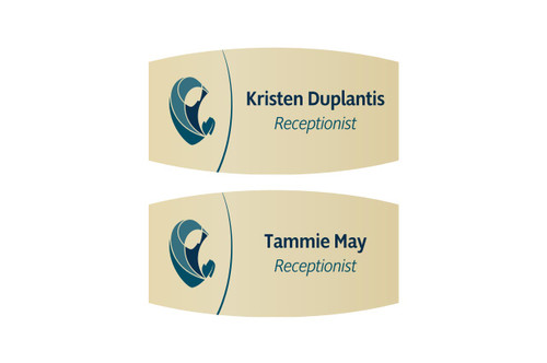 Custom Shaped Name Tags for Professionals and Employees