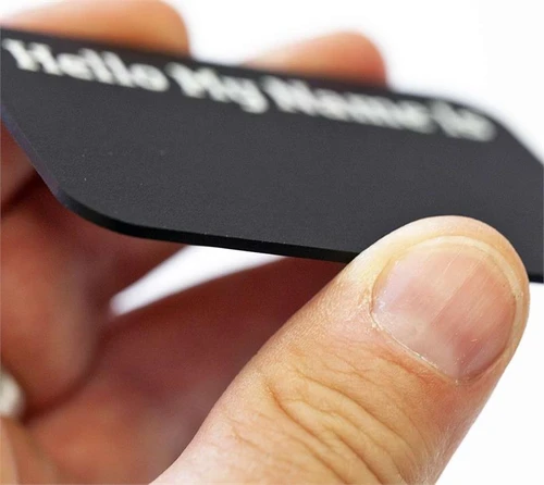 Chalk Board Name Tags and Premium Name Badges