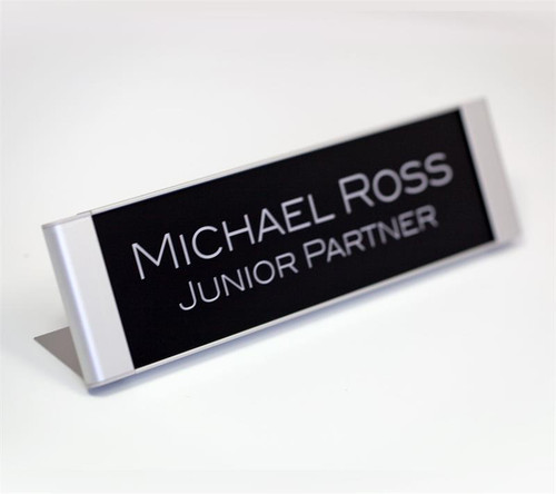 Premium Desk Signs | Desk Signs with Custom Insert | Modular CoPay Signs