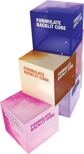 Formulate Backlit Cube