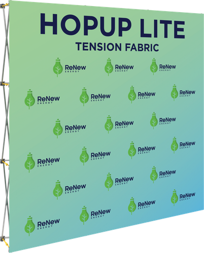 Hopup Lite 8ft Tension Fabric Display