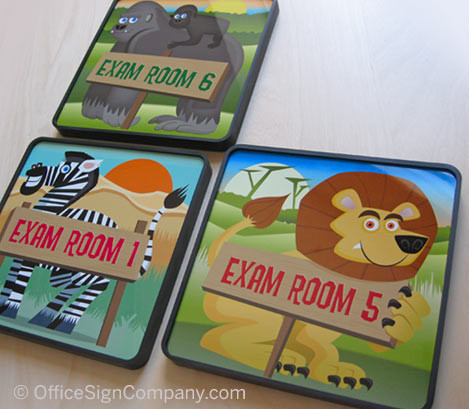 Pediatric Office Signs - Custom Exam Room Signs