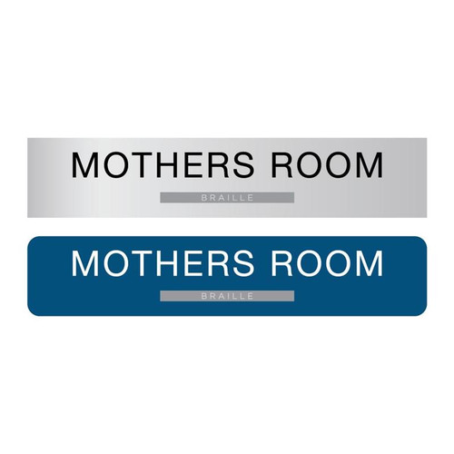 Mothers Room ADA Braille Sign