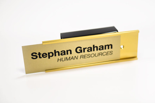 Cubicle Signs - Interchangeable Nameplate for Cubicles