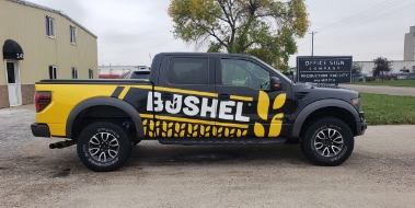 Business Logo and Branding Truck Vinyl Wrap in Fargo, ND 