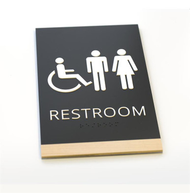 ADA Restroom Sign