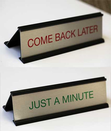 A Frame 2 Sided Office Sign