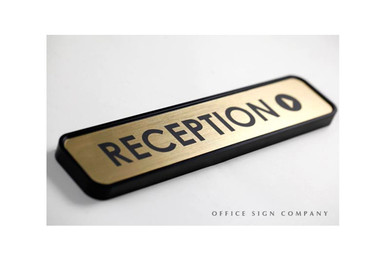 Engraved Office Signs, Interchangeable Name Plates