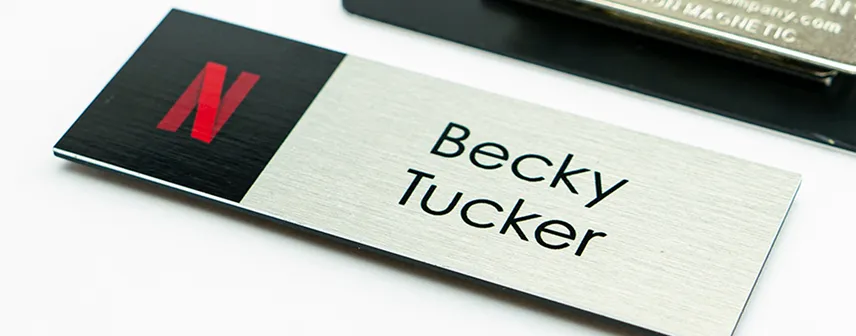 Metal Name Tags