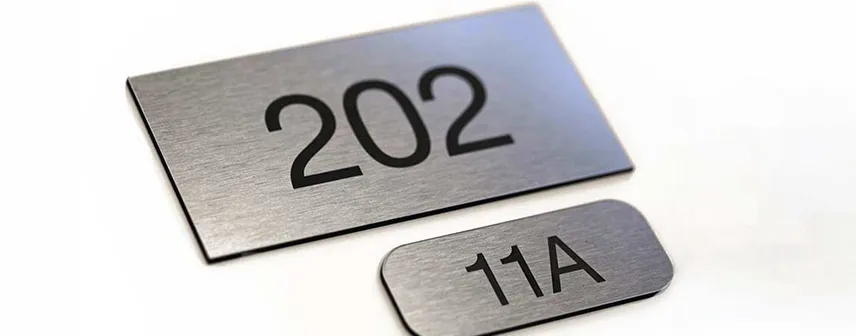 Engraved Mini Door Marker