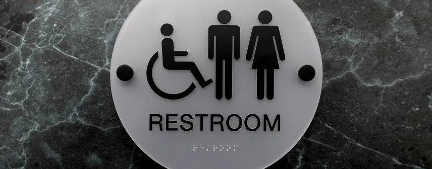 Modern Restroom Signs